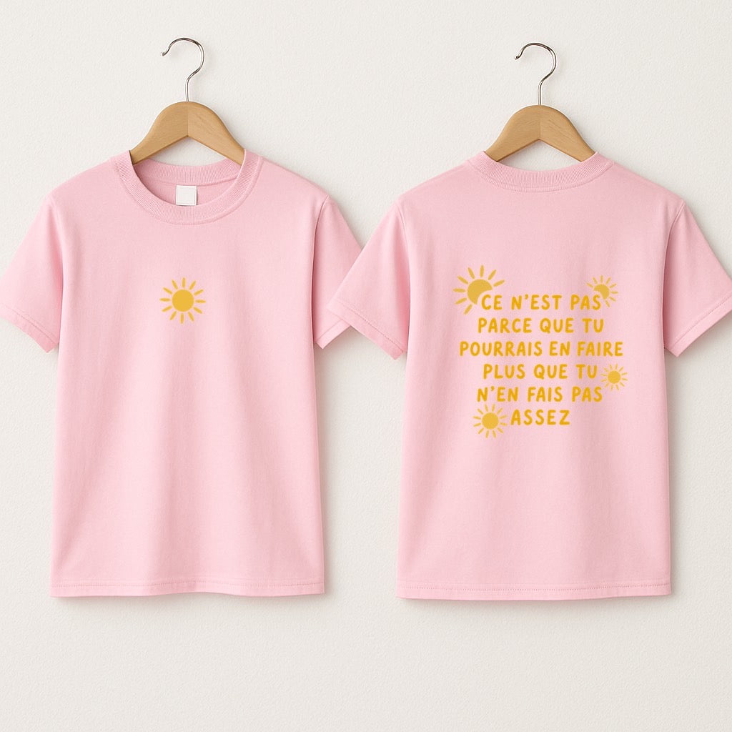 T-shirt bébé «Suffisant»