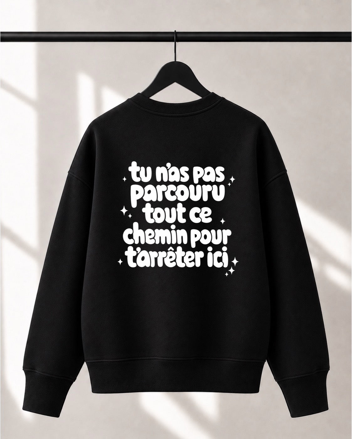 Crewneck Lusso unisexe «Chemin»