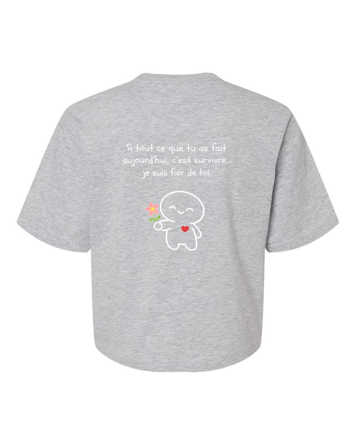 T-shirt court «Aujourd'hui»