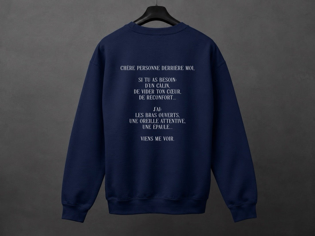 Crewneck unisexe «Safe place club»