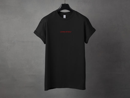 T-shirt unisexe «Loving myself to the core»