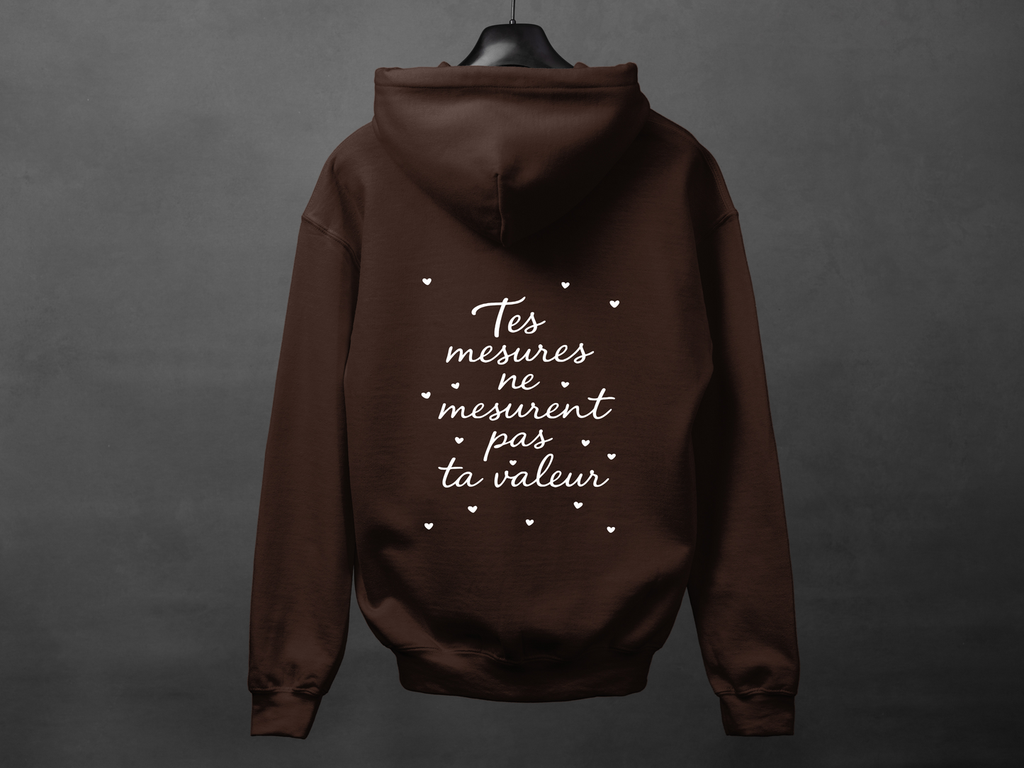 Hoodie unisexe «Mesures»