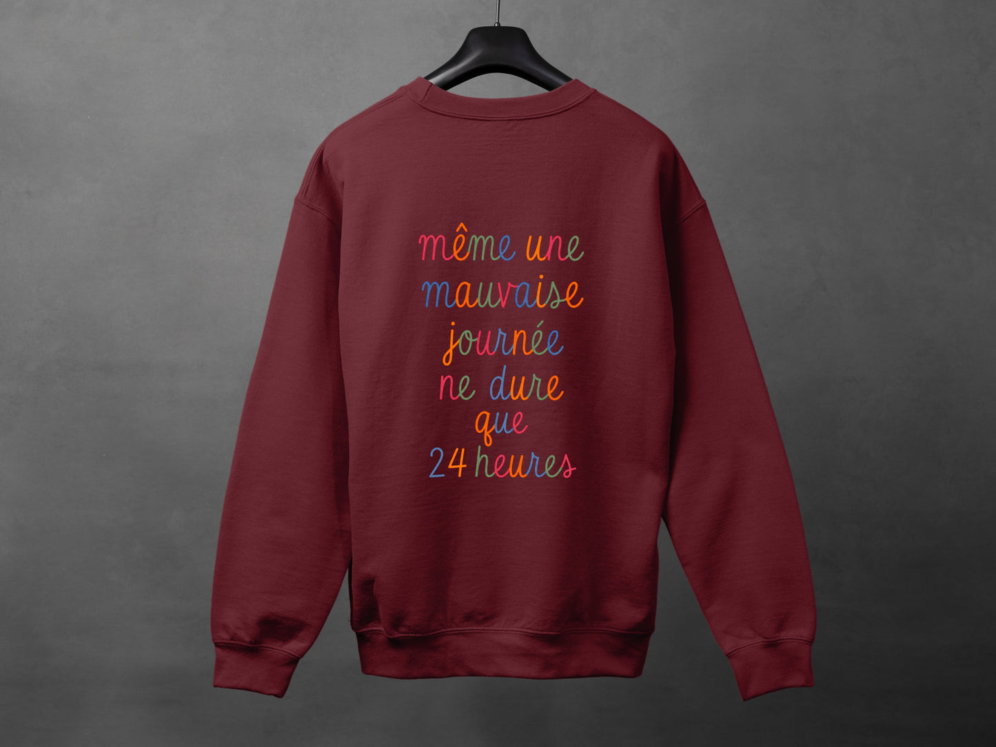 Crewneck unisexe «24 heures»