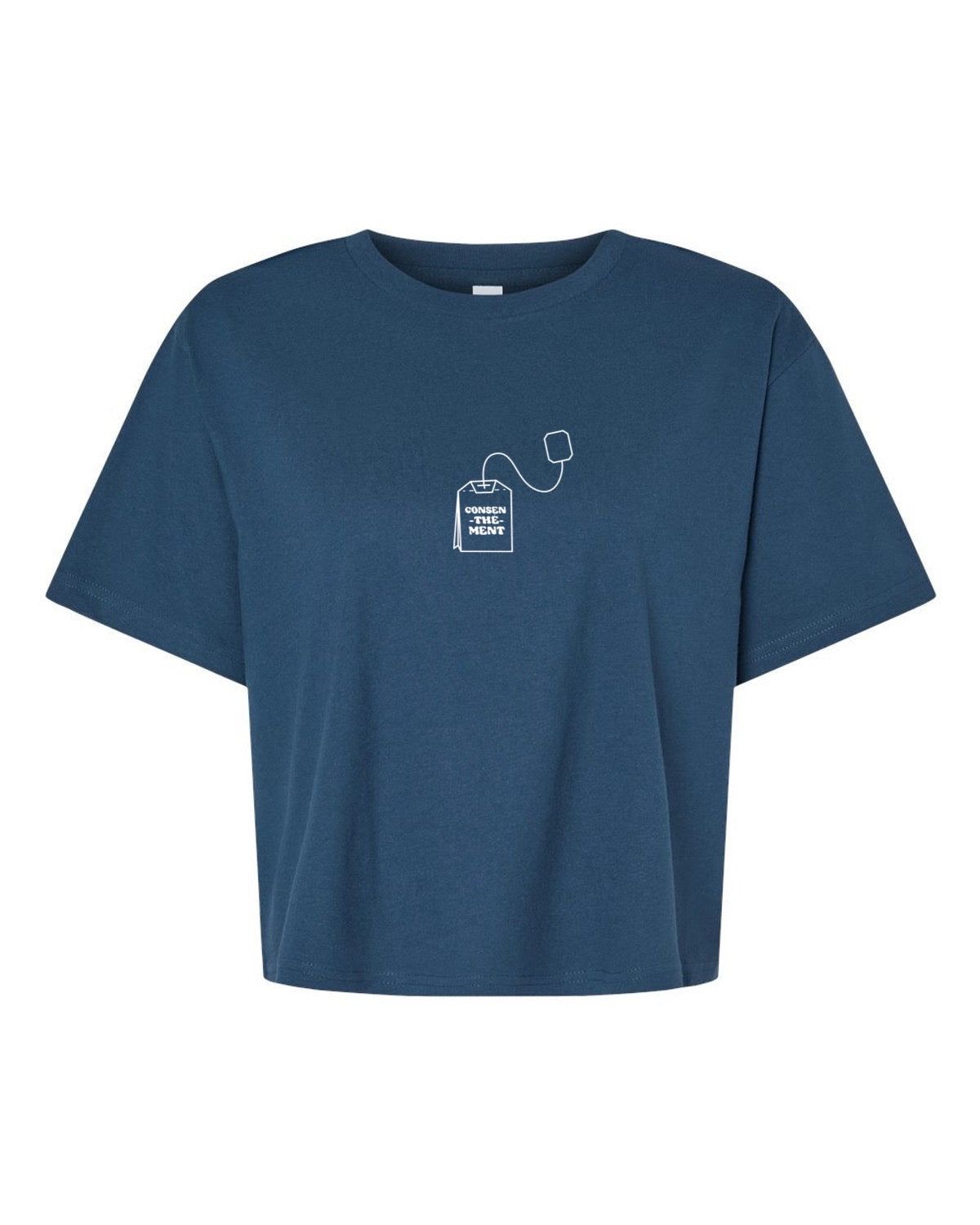 T-shirt court « Consen-thé-ment »