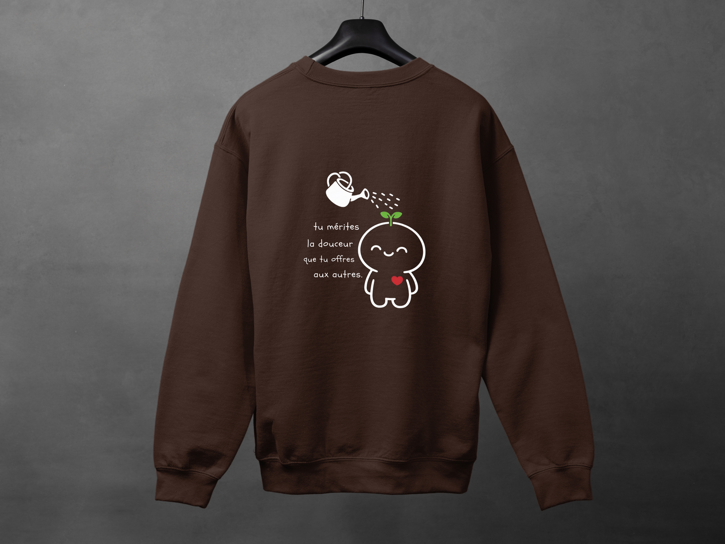 Crewneck unisexe «Douceur»