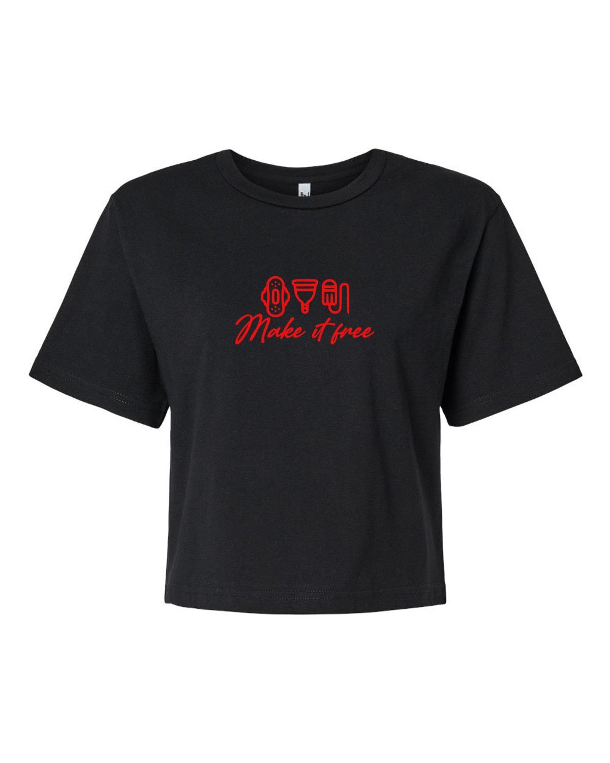 T-shirt court « Make it free »