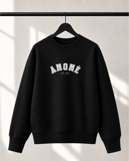 Crewneck Lusso unisexe «Amomé EST. 2024»