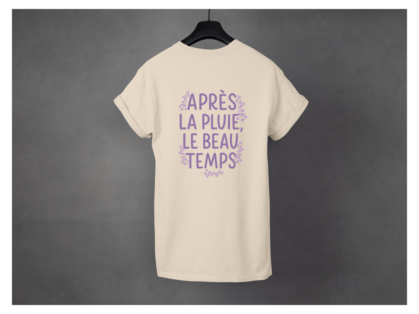 T-shirt unisexe «Après la pluie, le beau temps»