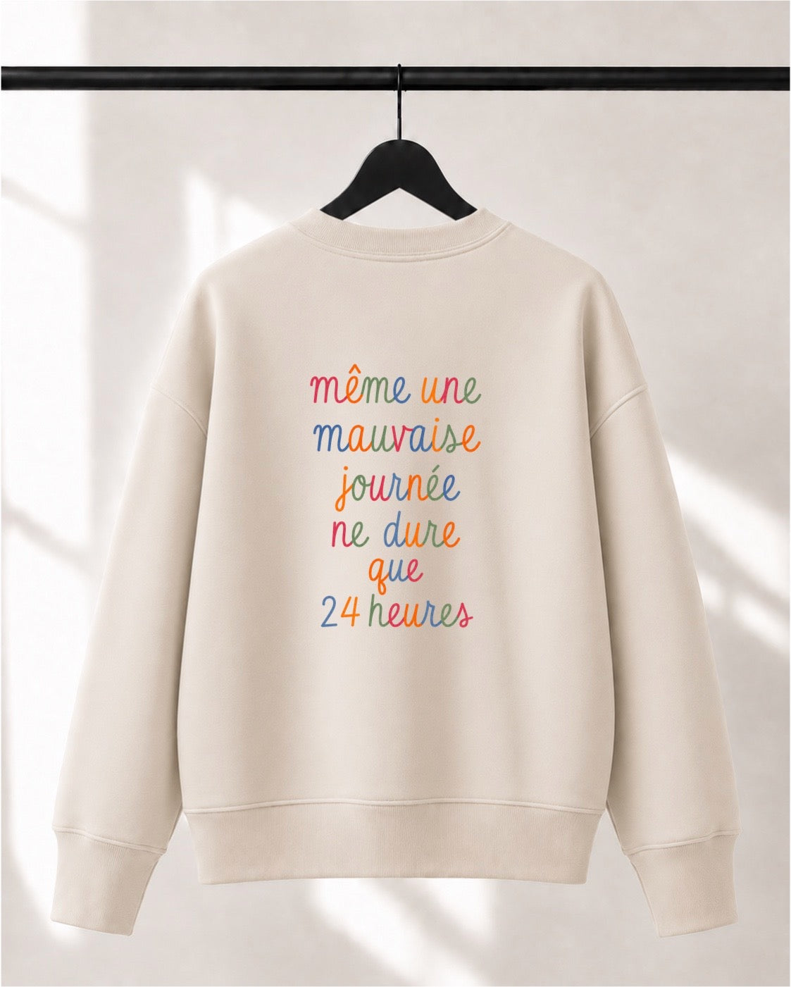 Crewneck Lusso unisexe «24 heures»