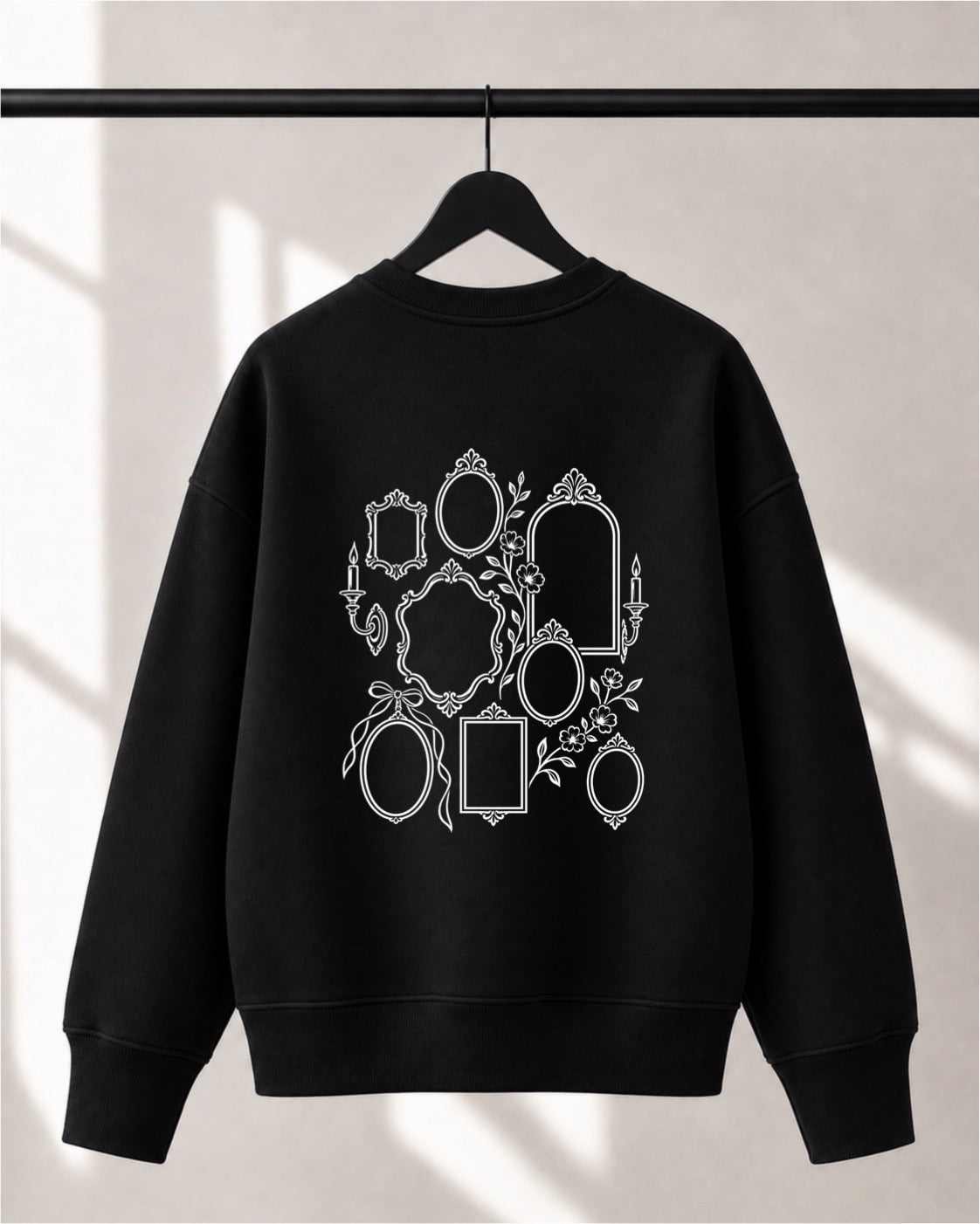 Crewneck Lusso unisexe «Strong» - Miroir