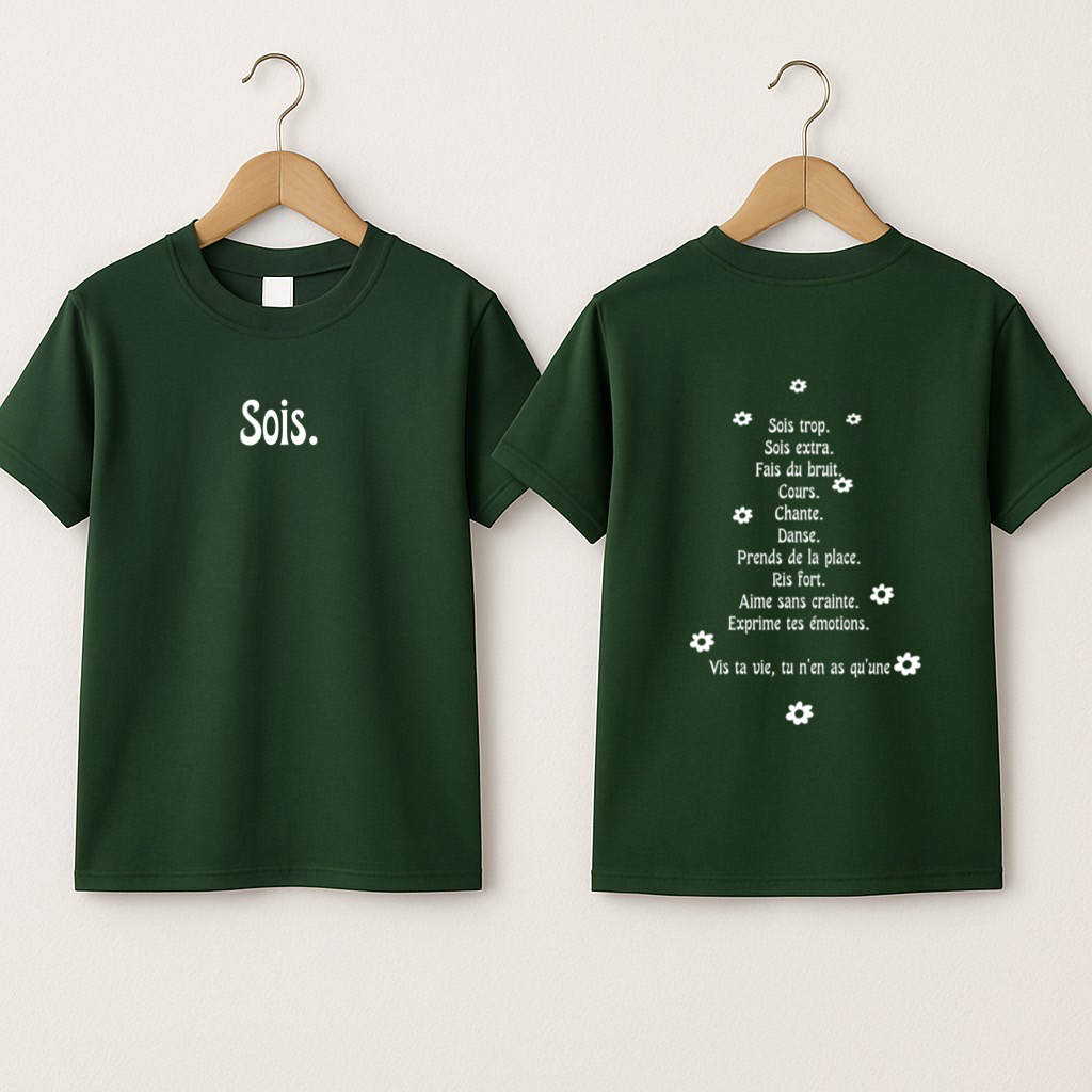 T-shirt enfant « Sois. »
