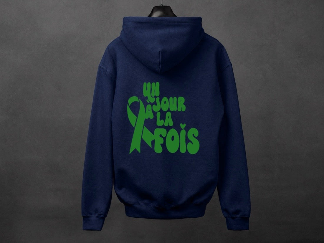 Hoodie unisexe «Un jour à la fois»