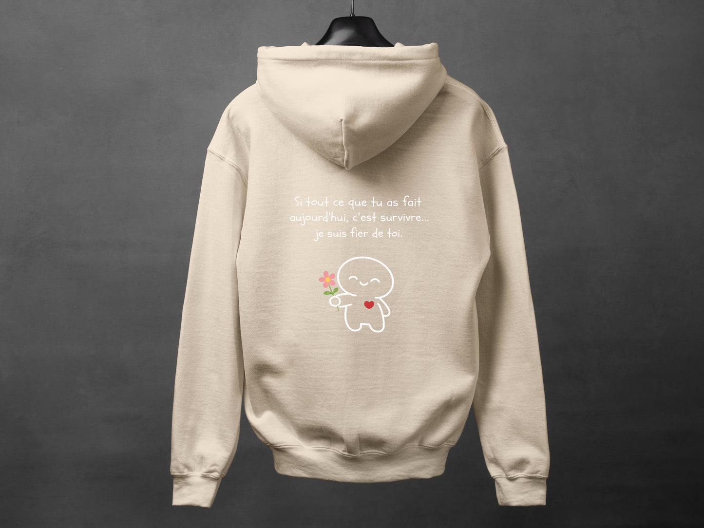 Hoodie unisexe «Aujourd'hui»