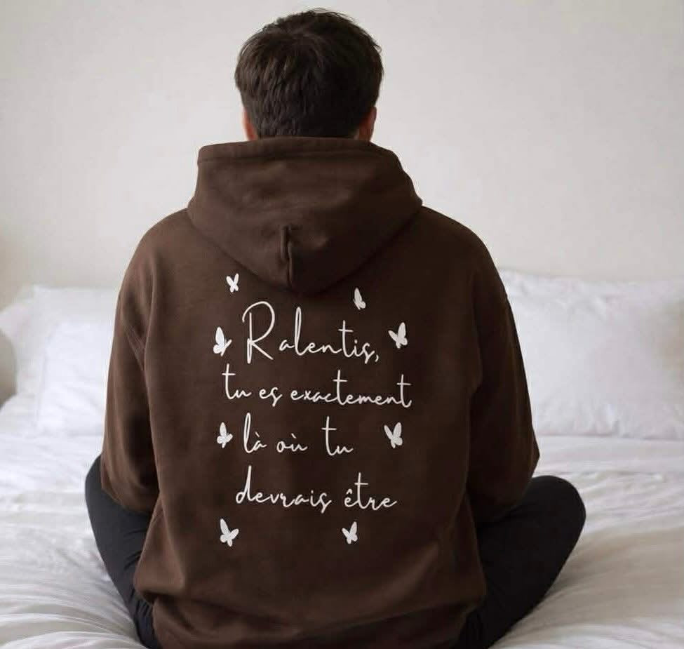 Hoodie unisexe «Ralentis»