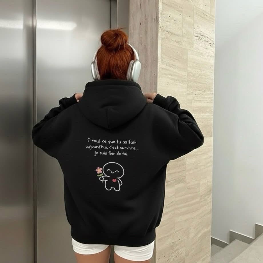 Hoodie unisexe «Aujourd'hui»