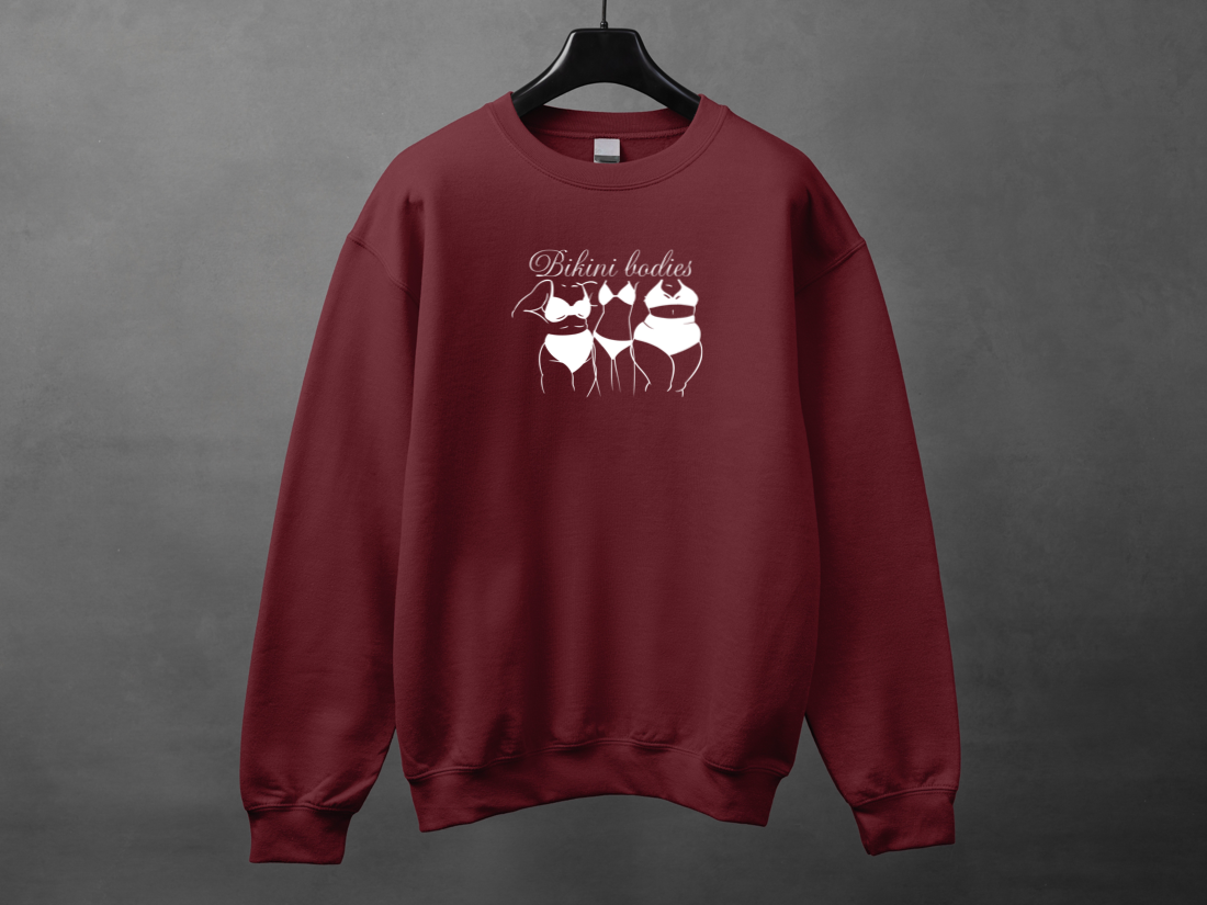 Crewneck unisexe «Bikini bodies»