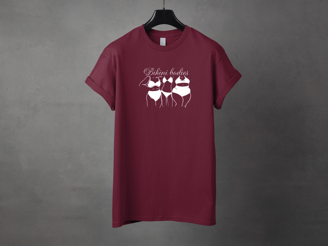 T-shirt unisexe «Bikini bodies»