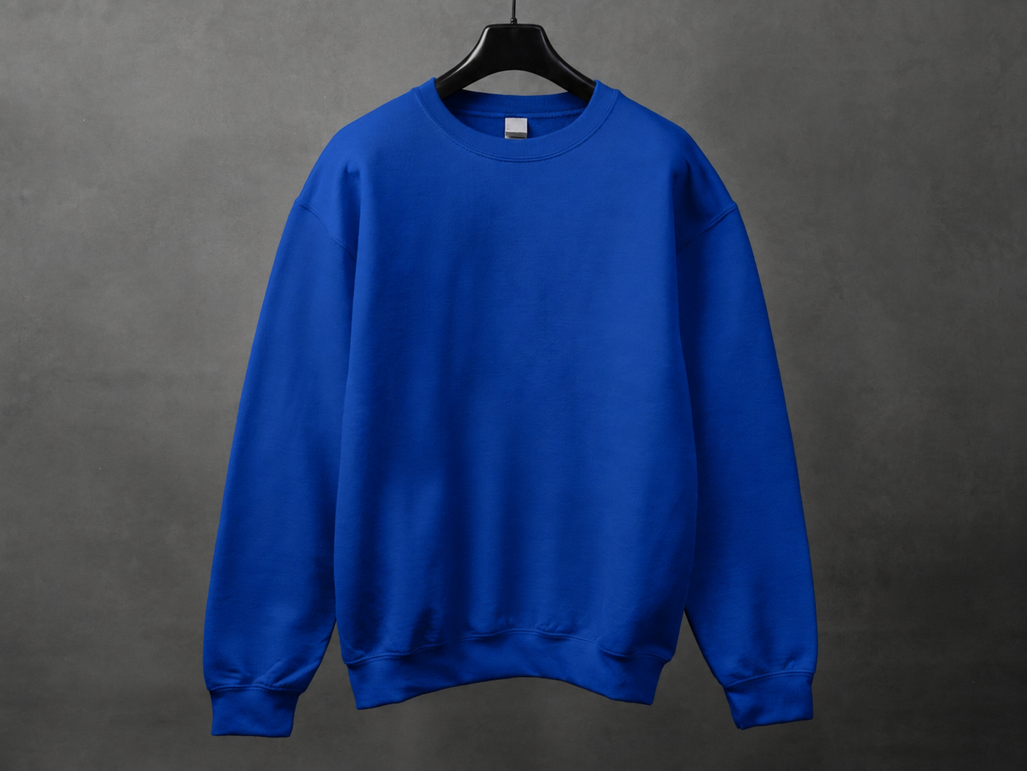 Crewneck unisexe bleu royal